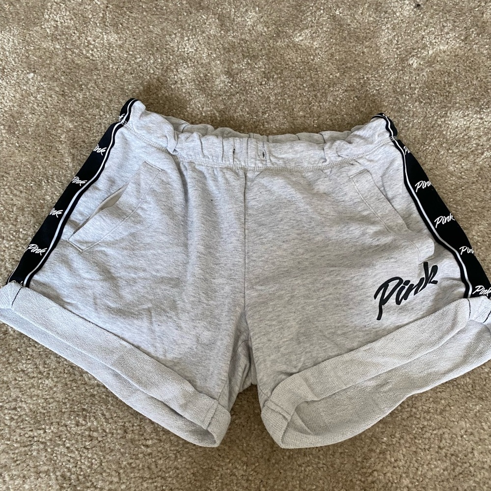 Victoria’a Secret PINK grey lounge shorts